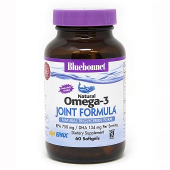 Омега-3 Формула для Суглобів, Bluebonnet Nutrition, Joint Formula, 60 желатинових капсул