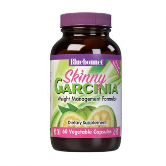 Гарцинія, Формула управління Вагою, Bluebonnet Nutrition, Skinny Garcinia, 60 вегетаріанських капсул