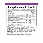 Глюкозамін & Хондроитин & МСМ, Bluebonnet Nutrition, 60 рослинних капсул