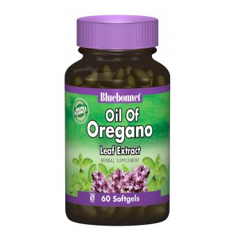 Олія з Екстракту Листя Орегано, Bluebonnet Nutrition, 60 желатинових капсул
