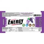 Енергетичний напій в порошку, Смак Винограду, Bluebonnet Nutrition, Simply Energy Grape, 14 пакетиків по 10 г