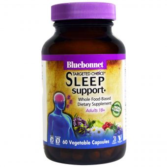 Нормалізація сну, Targeted Choice, Bluebonnet Nutrition, 60 рослинних капсул
