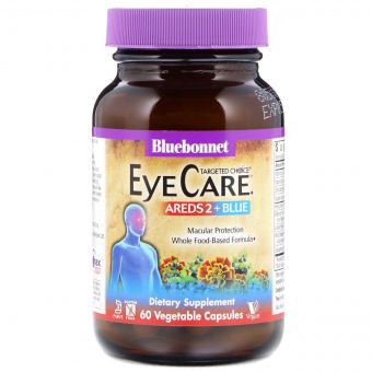 Комплекс для Очей, EyeCare, Targeted Choice, Bluebonnet Nutrition, 60 рослинних капсул