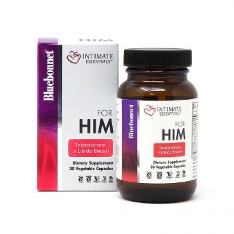 Комплекс Для Нього, Intimate Essentials For Him, Testosterone, Libido Boost, Bluebonnet Nutrition, 30 капсул