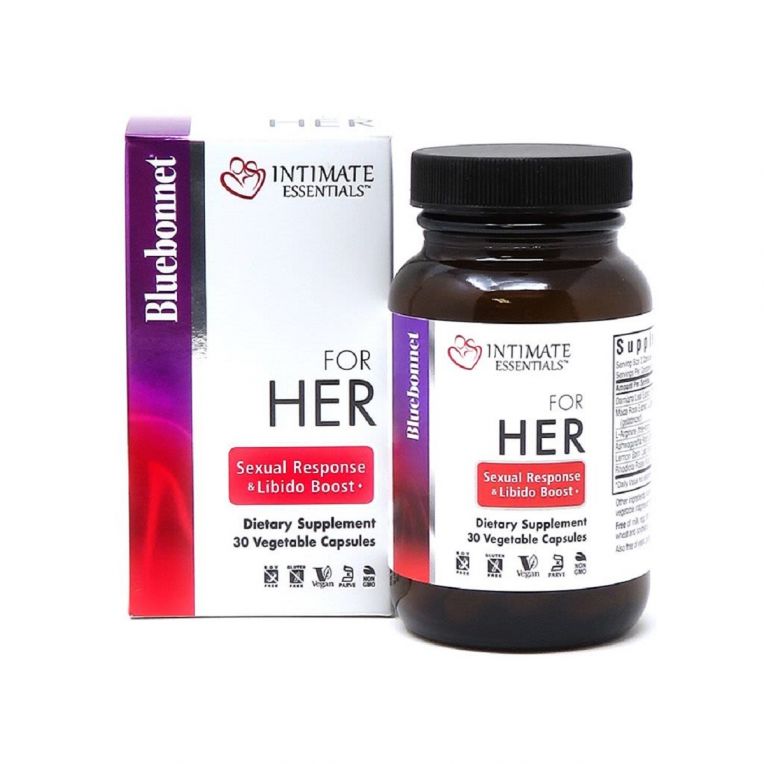 Комплекс Для Неї, Intimate Essentials For Her Sexual Response And Libido Boost, Bluebonnet Nutrition, 60 капсул