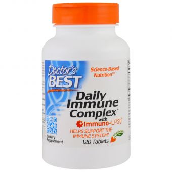 Комплекс для Підтримки Імунітету, Immuno-LP20, Doctor's Best, 120 таблеток