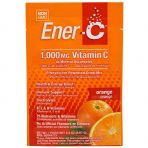 Вітамінний Напій для Підвищення Імунітету, Смак Апельсину, Vitamin C, Ener-C, 30 пакетиків