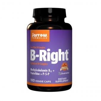 Вітаміни В-комплекс, B-Right, Jarrow Formulas, 100 гелевих капсул
