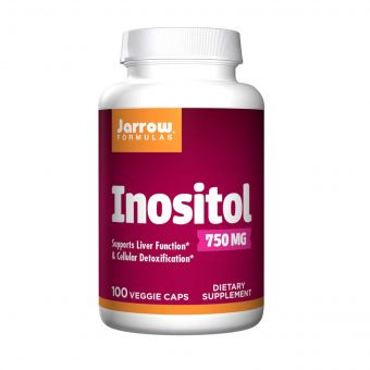 Інозітол, 750 мг, Inositol, Jarrow Formulas, 100 вегетаріанських капсул