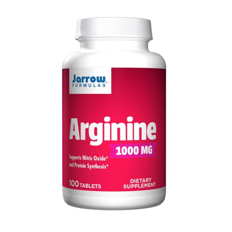 L-Аргінін, 1000 мг, Jarrow Formulas, 100 таблеток