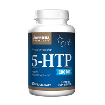 5-HTP (Гідроксітриптофан), 100 мг, Jarrow Formulas, 60 вегетаріанських капсул