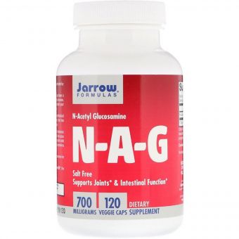 NAG (N-Ацетил-Глюкозамін), 700 мг, Jarrow Formulas, 120 вегетаріанських капсул