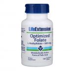 Оптимізований фолат, Optimized Folate, Life Extension 1000 мкг, 100 таблеток