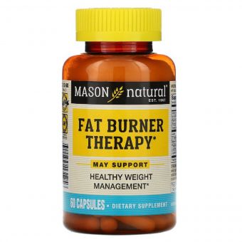 Жироспалювальна терапія, Fat Burner Therapy, Mason Natural, 60 капсул
