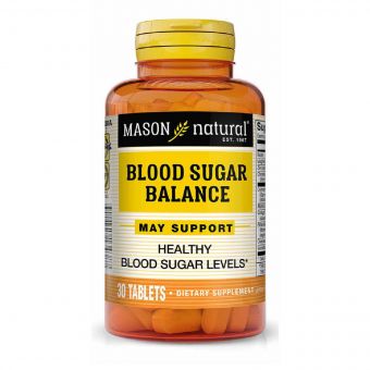 Баланс цукру в крові, Blood Sugar Balance, Mason Natural, 30 таблеток