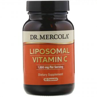 Вітамін C в ліпосомах, 1000 мг, Liposomal Vitamin C, Dr. Mercola, 60 капсул