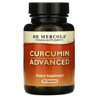 Куркумін, Curcumin Advanced, Dr. Mercola, 30 капсул