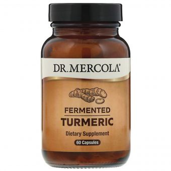 Куркума Ферментована, Fermented Turmeric, Dr. Mercola, 60 капсул