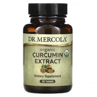 Куркумін органічний екстракт, Organic Curcumin Extract, Dr. Mercola, 30 таблеток