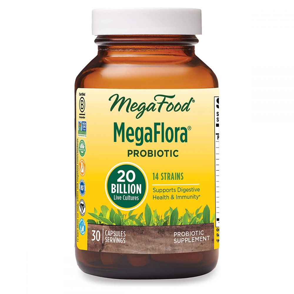 Пробіотик MegaFlora, MegaFood, 30 капсул