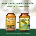 Вітаміни для вагітних Baby & Me 2, MegaFood, 120 таблеток