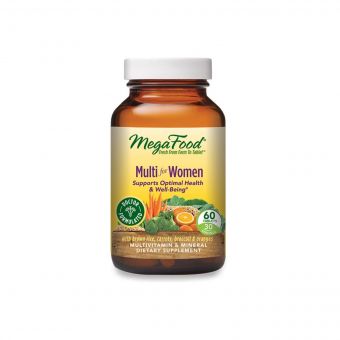 Мультивітаміни для Жінок, Multi for Women, MegaFood, 60 таблеток