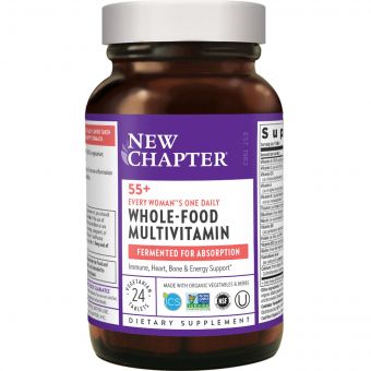 Щоденні Мультівітаміни Для Жінок 55+, Every Woman, New Chapter, 24 Таблетки
