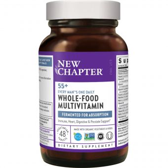 Щоденні Мультівітаміни для Чоловіків 55+, Every Man&apos;s One Daily, New Chapter, 48 таблеток