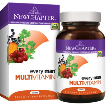 Мультивітаміни для Чоловіків, Every Man, New Chapter, 48 таблеток