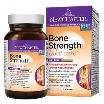 Комплекс для для зміцнення кісток, Bone Strength Take Care, New Chapter, 30 таблеток