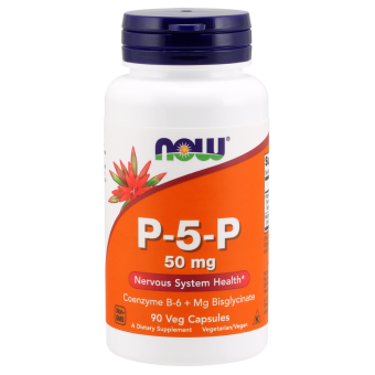 P-5-P (піридоксальфосфат) 50мг, Now Foods, 90 вегетаріанських капсул