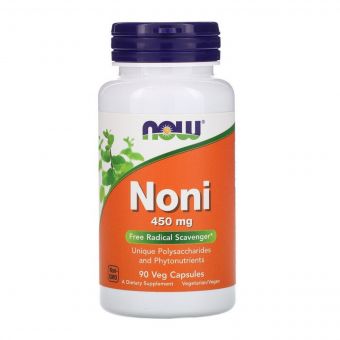Ноні, 450 мг, Noni, Now Foods, 90 вегетаріанських капсул