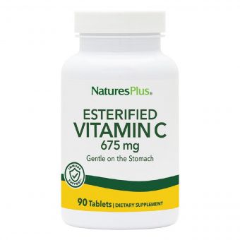 Етерифікований Вітамін C, Natures Plus, 90 таблеток