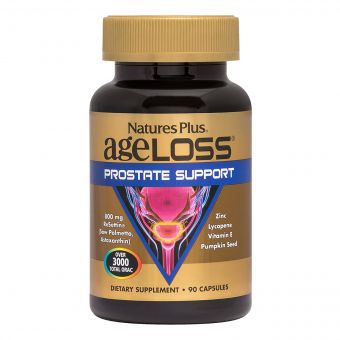 Комплекс для Підтримки Здоров&apos;я простати, AgeLoss Prostate Support, Natures Plus, 90 капсул