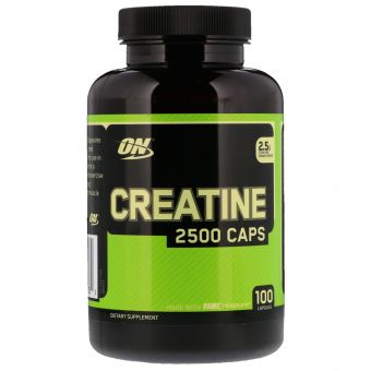 Креатин 2500 мг, Optimum Nutrition, 100 капсул