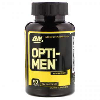 Мультивітаміни для Чоловіків, Opti-Men, Optimum Nutrition, 90 таблеток