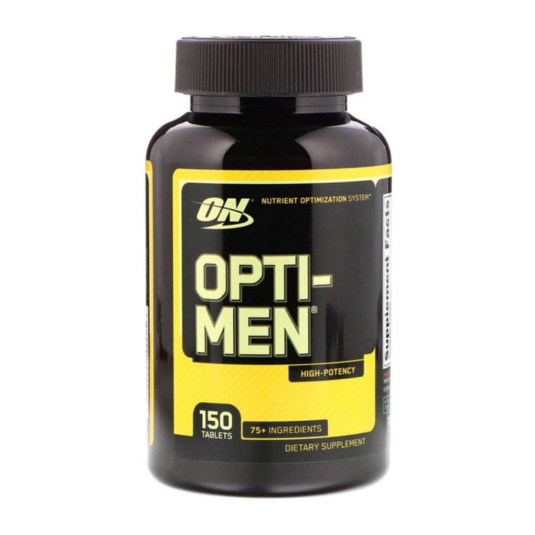 Мультивітаміни для Чоловіків, Opti-Men, Optimum Nutrition, 150 таблеток