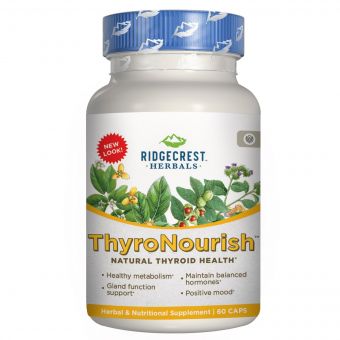 Комплекс для Підтримки Щитовидної Залози, Thyroid Thrive, RidgeCrest Herbals, 60 вегетаріанських капсул