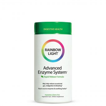 Удосконалена система ферментів Advanced Enzyme System, Rapid Release Formula, Rainbow Light, 180 вегетаріанських капсул