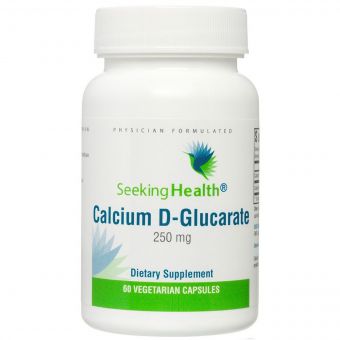 D-глюкарат кальція, 250 мг, Calcium D-Glucarate, Seeking Health, 60 вегетаріанських капсул