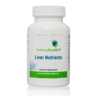 Поживні речовини для печінки, Liver Nutrients, Seeking Health, 60 вегетаріанських капсул