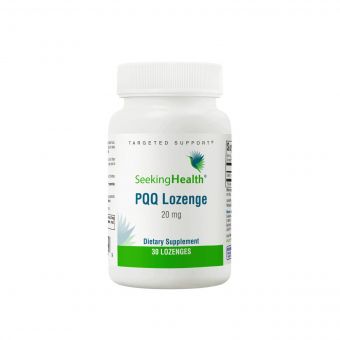 Пірролохінолінхінон PQQ, 20 мг, PQQ Lozenge, Seeking Health, 30 льодяників