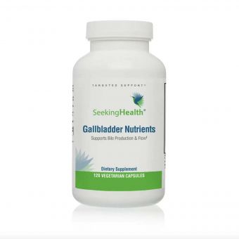 Поживні речовини для жовчного міхура, Gallbladder Nutrients, Supports Bile Production & Flow, Seeking Health, 120 вегетаріанських капсул