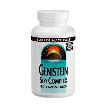 Генистеїн Соєвий Комплекс 1000 мг, Source Naturals, 120 таблеток