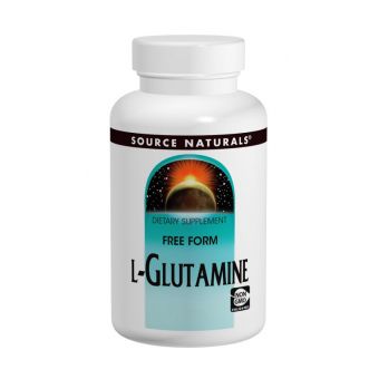 Глютамін 500мг, Source Naturals, 100 таблеток