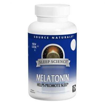 Мелатонін 3мг, Sleep Science, Source Naturals, 120 таблеток