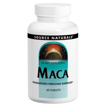 Перуанська Мака, 250 мг, Source Naturals, 30 таблеток