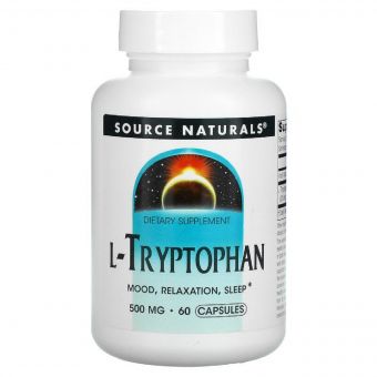 L-Триптофан 500мг, Source Naturals, 60 капсул