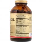 Лляна Олія, Flaxseed Oil, Solgar, 1250 мг, 100 гелевих капсул