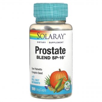 Комплекс Для Підтримки Функції Простати, Prostate Blend SP-16, Solaray, 100 капсул